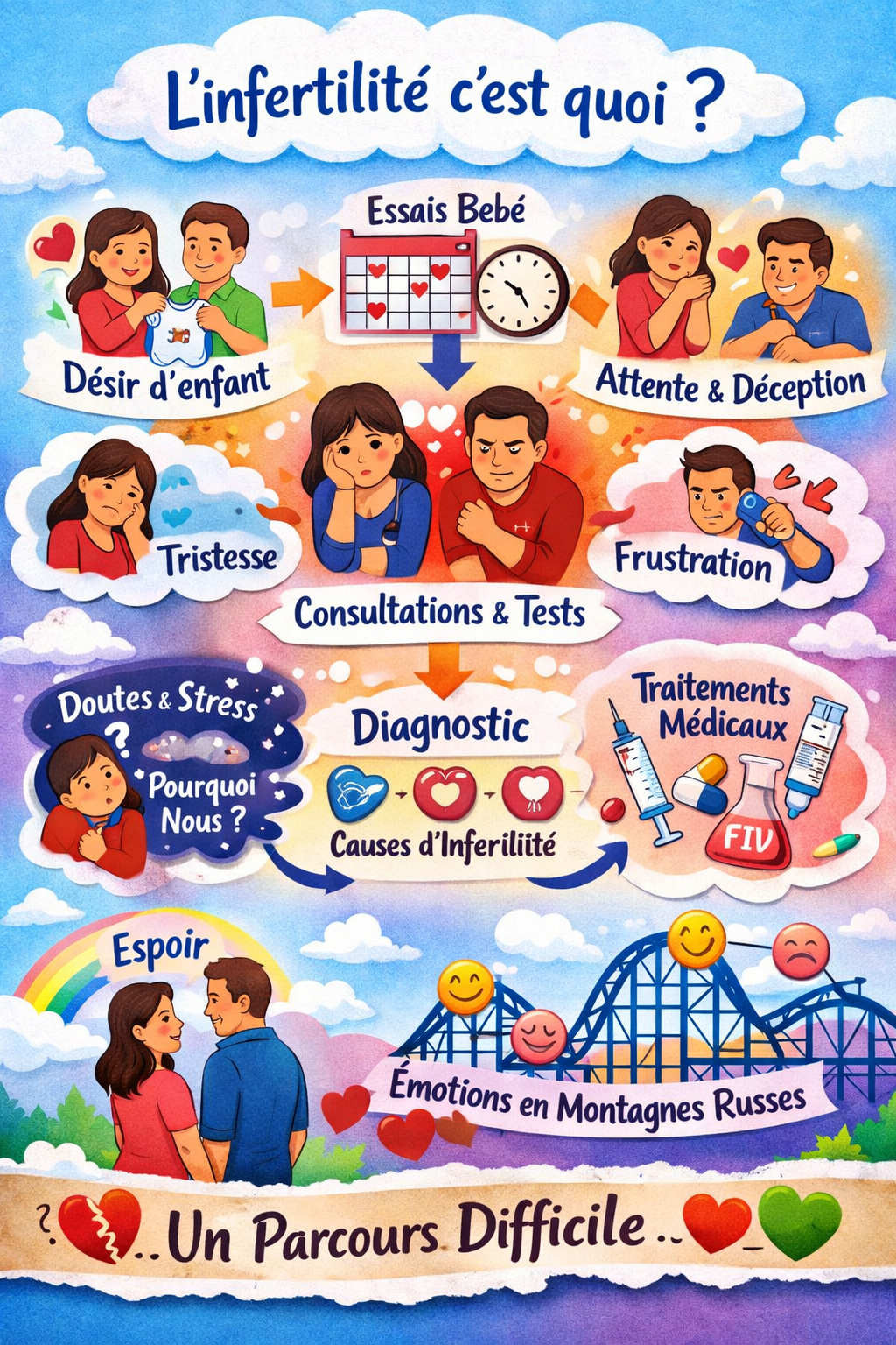 L’infertilité : un parcours souvent invisible… mais profondément éprouvant